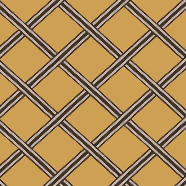 Galerie Wallpaper Product code: BO23030 - Luxe Wallpaper Collection - Ochre Colours - Braid Design