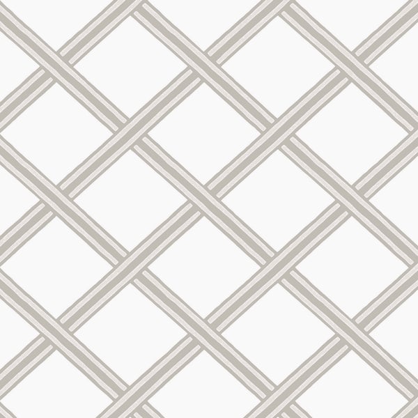 Galerie Wallpaper Product code: BO23033 - Luxe Wallpaper Collection - White Silver Colours - Braid Design