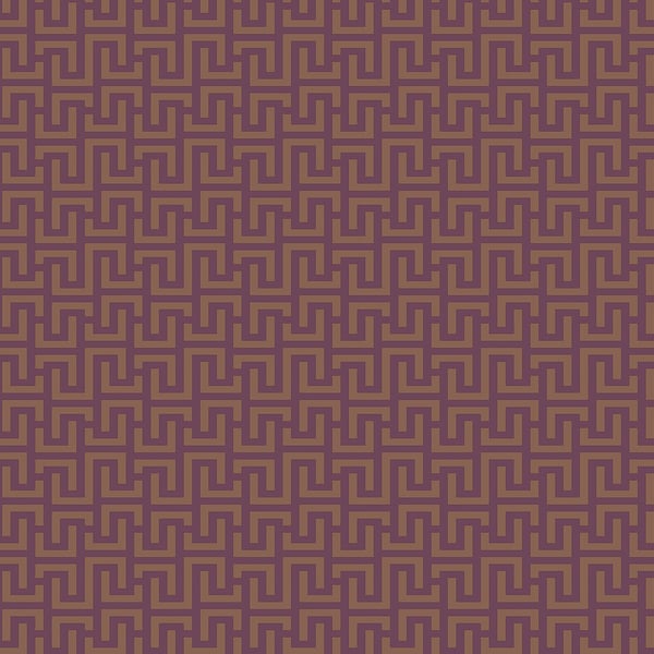 Galerie Wallpaper Product code: BO23080 - Luxe Wallpaper Collection - Red Rose Gold Colours - Greek Key Design