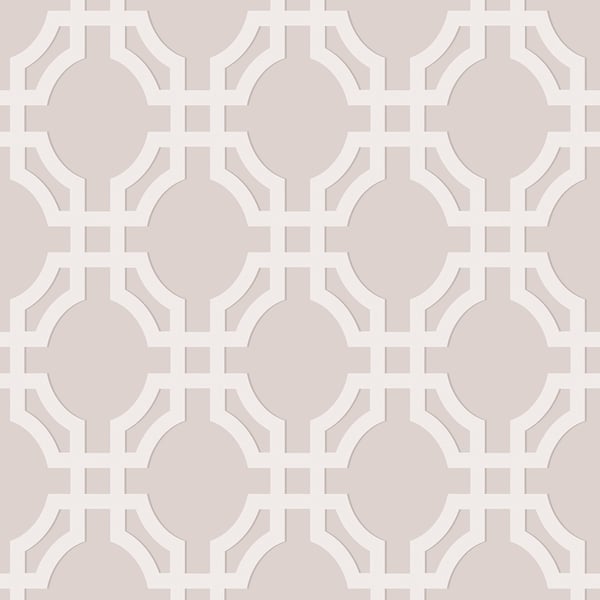 Galerie Wallpaper Product code: DA23261 - Luxe Wallpaper Collection - White Grey Colours - Luxe Trellis Design