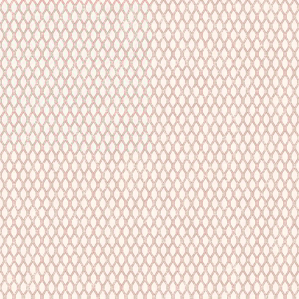Galerie Wallpaper Product code: G56654 - Small Prints Wallpaper Collection - Red Beige Colours - Double Links Design