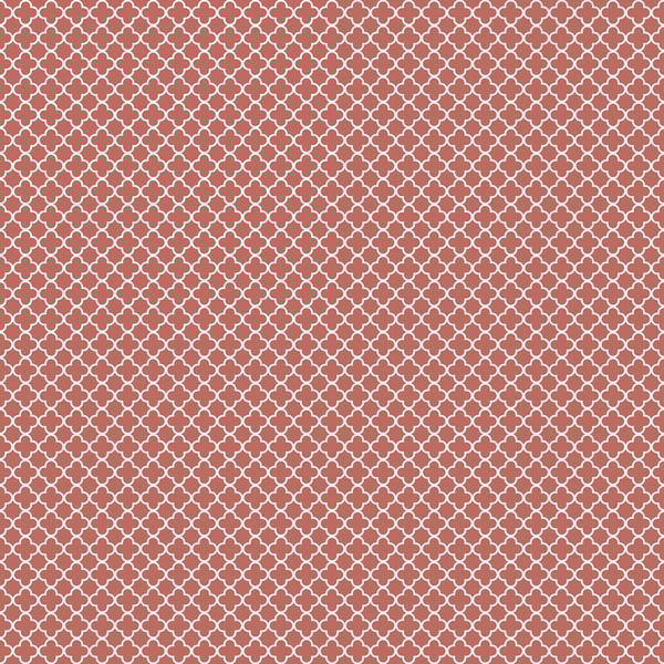 Galerie Wallpaper Product code: G56663 - Small Prints Wallpaper Collection - Red White Colours - Medallion Design
