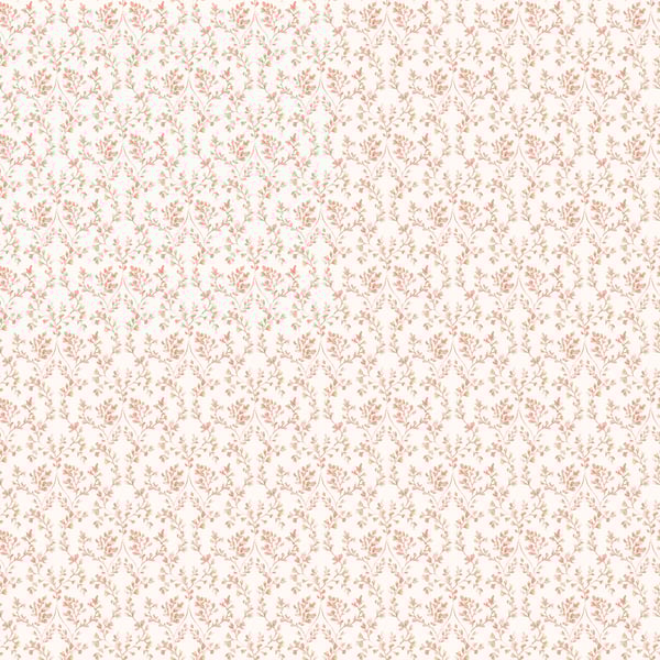 Galerie Wallpaper Product code: G56679 - Small Prints Wallpaper Collection - Pink Cream Brown Colours - Ogee Floral Design