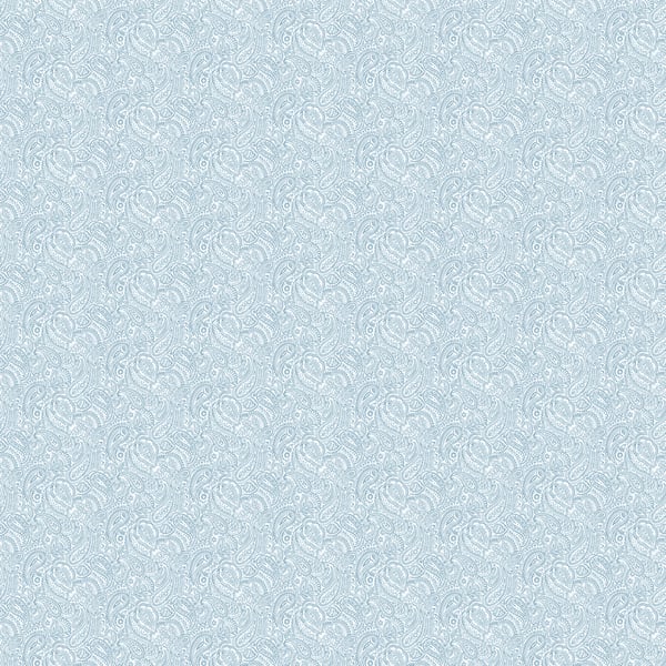 Galerie Wallpaper Product code: G56690 - Small Prints Wallpaper Collection - Blue White Colours - Small Paisley Design