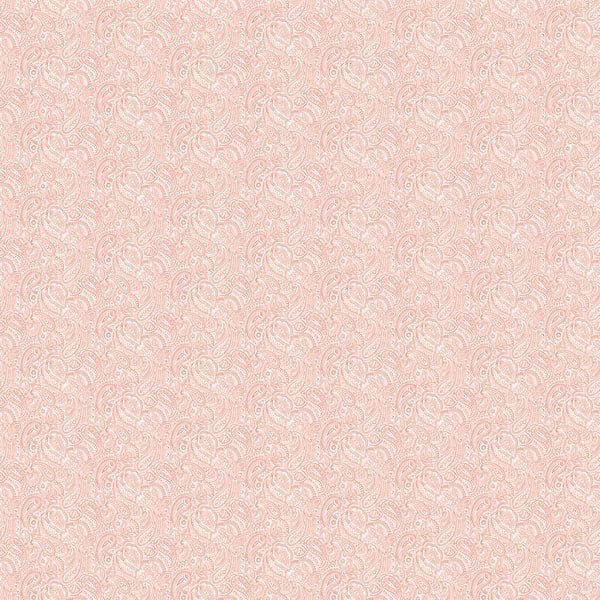 Galerie Wallpaper Product code: G56691 - Small Prints Wallpaper Collection - Pink White Colours - Small Paisley Design