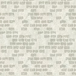 Galerie Wallcoverings Product Code WH45194M - Welcome Home Murals Wallpaper Collection - Cream, Grey, White Colours - Soft Brick Wallscape Design