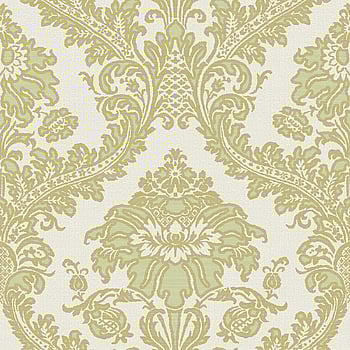 Galerie Wallcoverings Product Code 25735 - Cottage Chic Wallpaper Collection - Green Gold Colours -  