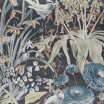 Galerie Wallcoverings Product Code 26731 - Tropical Wallpaper Collection - Blackberry Colours -  