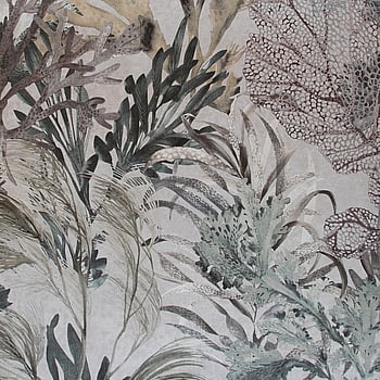 Galerie Wallcoverings Product Code 26735 - Tropical Wallpaper Collection - Mushroom Colours -  