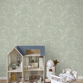 Galerie Wallcoverings Product Code 29021 - Resan Wallpaper Collection - Light green Colours -  