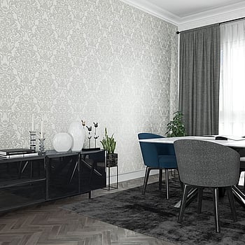 Galerie Wallcoverings Product Code 32602 - City Glam Wallpaper Collection - Grey White Colours -  