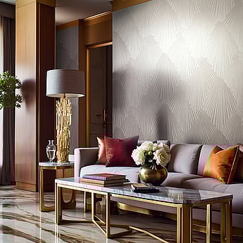 Galerie Wallcoverings Product Code 35847 - Fashion Icon Wallpaper Collection - Beige Grey Colours -  