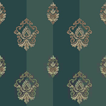 Galerie Wallcoverings Product Code 4625 - Italian Glamour Wallpaper Collection - Green Colours -  