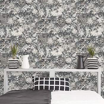 Galerie Wallcoverings Product Code 7321 - Evergreen Wallpaper Collection - Grey Colours -  