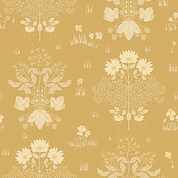 Galerie Wallcoverings Product Code 83135 - Hjarterum Wallpaper Collection - Yellow Colours -  