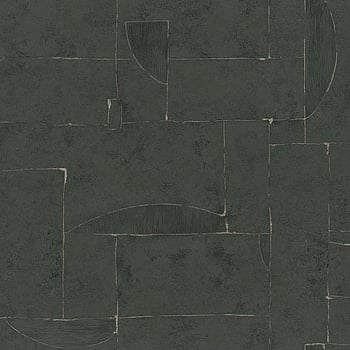Galerie Wallcoverings Product Code 95043 - Vault Wallpaper Collection - Black Colours -  