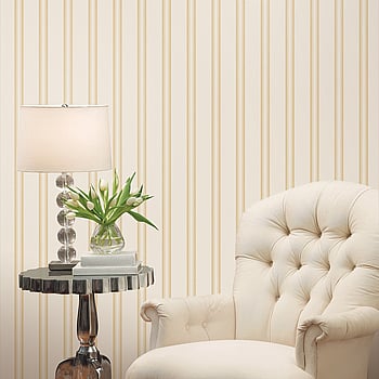 Galerie Wallcoverings Product Code 95714 - Ornamenta 2 Wallpaper Collection - White Gold Colours -  