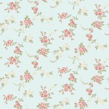 Galerie Wallcoverings Product Code AB27659 - Abby Rose 4 Wallpaper Collection - Turquoise Red Green Colours -  