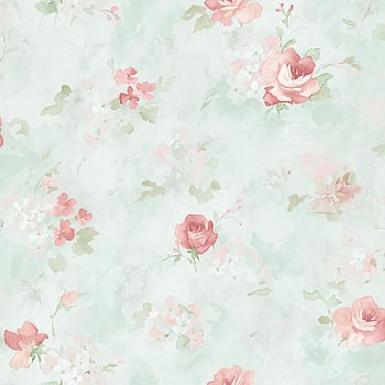 Galerie Wallcoverings Product Code AB42417 - Abby Rose 4 Wallpaper Collection - Teal Pink Colours -  