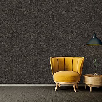 Galerie Wallcoverings Product Code AC60001 - Absolutely Chic Wallpaper Collection - Metallic Black Dark Brown Colours -  