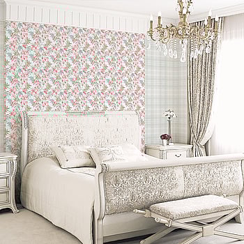 Galerie Wallcoverings Product Code AF37725 - Abby Rose 4 Wallpaper Collection - Turquoise Green Colours -  