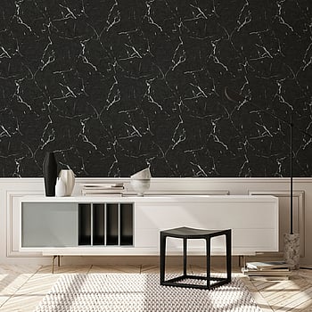 Galerie Wallcoverings Product Code BB51157 - Bricks And More Wallpaper Collection - Grey Metallic Black Colours -  
