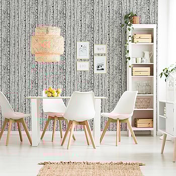 Galerie Wallcoverings Product Code BW51006 - Blooming Wild Wallpaper Collection - Grey White Colours -  