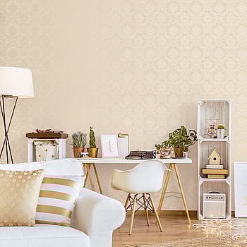 Galerie Wallcoverings Product Code CI38210 - Classic Silks 4 Wallpaper Collection - Cream, Pearl Colours -  