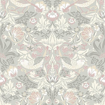 Galerie Wallcoverings Product Code ET11208 - Arts and Crafts Wallpaper Collection - Grey Taupe White Colours -  