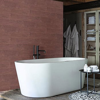 Galerie Wallcoverings Product Code EX31028 - Exposed Wallpaper Collection - Rustic Red Colours -  