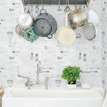 Galerie Wallcoverings Product Code G12293 - Kitchen Recipes Wallpaper Collection -   