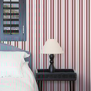 Galerie Wallcoverings Product Code G23066 - Deauville Wallpaper Collection - Red Navy Blue White Colours -  