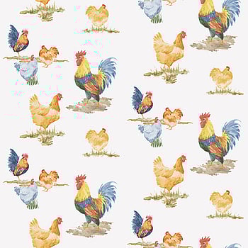 Galerie Wallcoverings Product Code G45416 - Just Kitchens Wallpaper Collection - Blue Yellow Red Colours -  