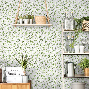 Galerie Wallcoverings Product Code G45431 - Just Kitchens Wallpaper Collection - Green Colours -  