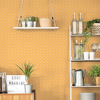 Galerie Wallcoverings Product Code G45439 - Just Kitchens Wallpaper Collection - Orange Colours -  