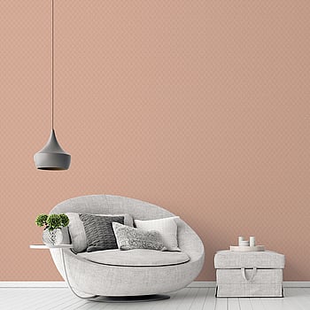 Galerie Wallcoverings Product Code G56599 - Texstyle Wallpaper Collection - Terra Cotta Rose Gold Colours -  