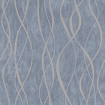 Galerie Wallcoverings Product Code G67720 - Special Fx Wallpaper Collection - Blue Silver Grey Colours -  
