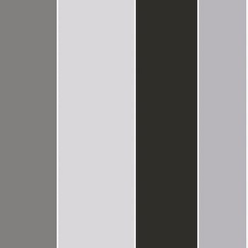 Galerie Wallcoverings Product Code G68074 - Smart Stripes 3 Wallpaper Collection - Black and Greys Colours -  