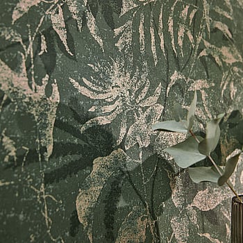 Galerie Wallcoverings Product Code HZ62052 - Horizon Wallpaper Collection - Green Metallic Colours -  