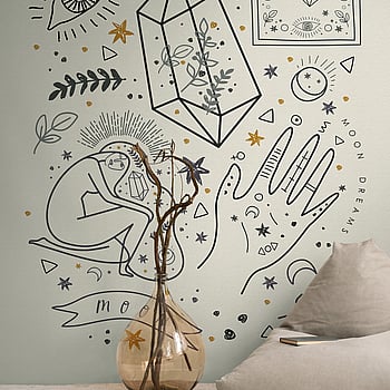 Galerie Wallcoverings Product Code WH45192M - Welcome Home Murals Wallpaper Collection - Beige, Cream, White Colours -  